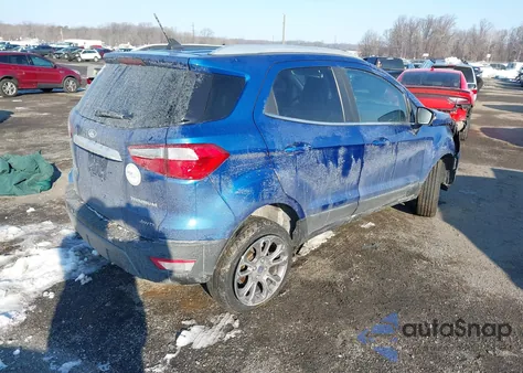 2019 Ford Ecosport Titanium z USA, uszkodzony, nr VIN MAJ6S3KLXKC284130